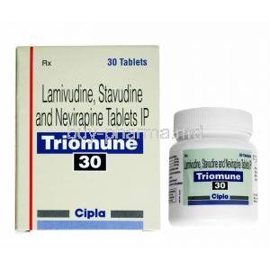 Triomune, Stavudine/ Lamivudine/ Nevirapine