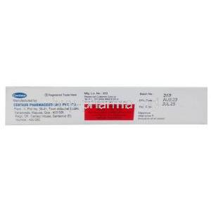 Ocupol DX Eye Ointment, Chloramphenicol 10mg/ Dexamethasone 1mg/ Polymyxin B 10000IU, Eye Ointment 5 g, Centaur Pharmaceuticals Pvt Ltd, Box information, Caution