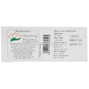 Olana 10, Olanzapine 10 mg, American Remedies, Box information, Mfg date., Exp date