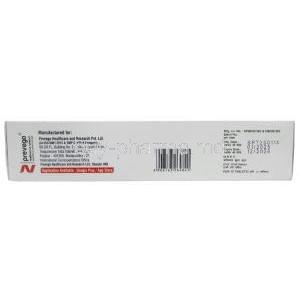 Pentoxyflow, Pentoxifylline 400 mg, Extended Release Tablet, Prevego Healthcare & Research Private Limited, Box information, Mfg date, Exp date