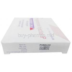 Susten Injection, Progesterone 100 mg per mL, Injection 1mL, Sun Pharmaceutical Industries, Box information, Mfg date, Exp date