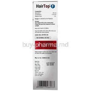 Hair Top F Topical Solution, Minoxidil/  Finasteride