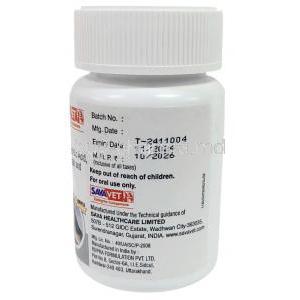 Bonhans Easy chews, 30 Chewable Tablet, SAVA Healthcare Limited, Bottle information, Mfg date, Exp date
