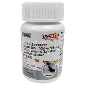 Bonhans Easy chews, 30 Chewable Tablet, SAVA Healthcare Limited, Bottle front view