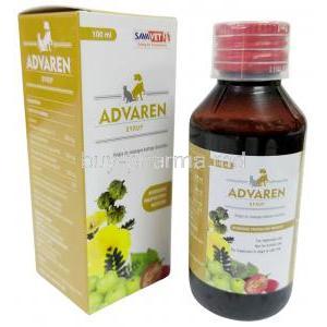 Advaren Syrup, Syrup for pet 100 mL, SAVA Healthcare, Box , Bottle