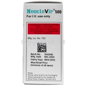 Neoclovir Injection, Acyclovir
