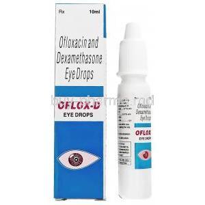 Oflox-D Eye Drops, Dexamethasone/ Ofloxacin