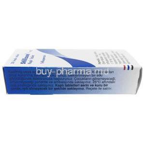 Stilizan,Trifluoperazine 1 mg, Sugar coated tablet,Recordati Ilac, Box information