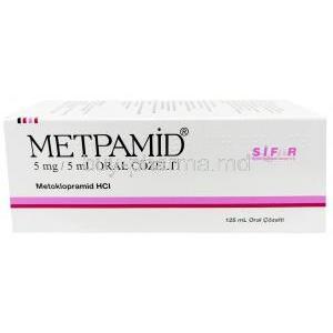 Metpamid Syrup, Metoclopramide