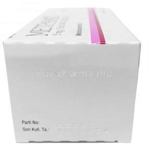 Metpamid Syrup, Metoclopramide 5mg per 5mL, Syrup 125mL, Sifar, Box side view