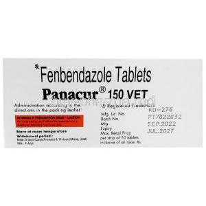 Panacur, Fenbendazole