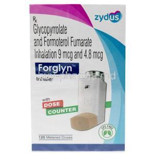 Forglyn Inhaler, Formoterol/ Glycopyrrolate