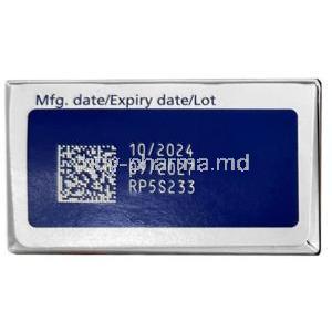 Wegovy Pen, Semaglutide 0.5 mg, Pen Injection (Combipack of 1pen and 4 disposabnle neediles for 4 doses)1.5 mL, Novo Nordisk India Pvt Ltd, Box information, Mfg date, Exp date