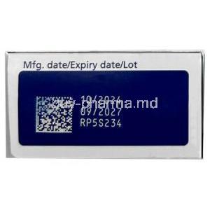 Wegovy Pen, Semaglutide 1.7 mg, Pen Injection (Combipack of 1pen and 4 disposabnle neediles for 4 doses) 3 mL, Novo Nordisk India Pvt Ltd, Box information, Mfg date, Exp date