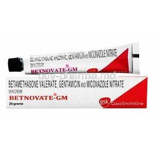 Betnovate-GM Cream box and tube