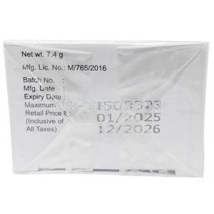 Forglyn Plus Inhaler, Glycopyrrolate 9 mcg, Formoterol 4.8mcg, Budesonide 160 mcg, 120 MD Inhaler (CFC Free), Zydus Healthcare, Box information, Mfg date, Exp date