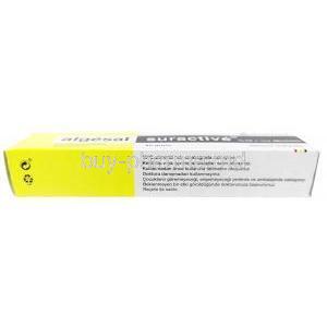 Algesal Suractive ointment,Ointment (cream-based ointment) 40 g, Recordati, Box information, Storage