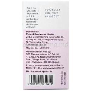 Tukavo, Tucatinib 150 mg, 60 tablets, BDR Pharma, Box information, Mfg date, Exp date
