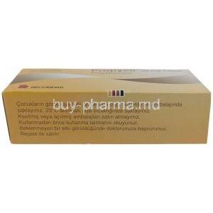 Propycil, Propylthiouracile 50 mg, Recordati, Box information, Storage