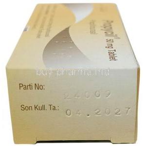 Propycil, Propylthiouracile 50 mg, Recordati, Box information, Exp date