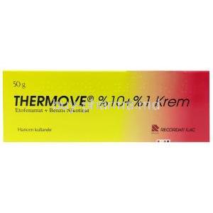 Thermove cream, Benzyl nicotinate/ Etofenamate