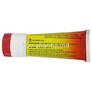 Thermove cream, Benzyl nicotinate 10%, Etofenamate 1%, Cream 50 g, Recordati, Tube information