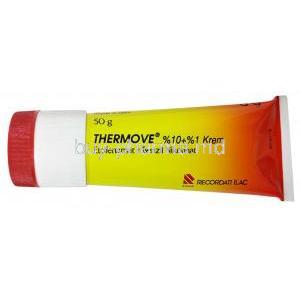 Thermove cream, Benzyl nicotinate 10%, Etofenamate 1%, Cream 50 g, Recordati, Tube