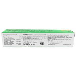 Neosporin H Ointment,Polymyxin B 5000 units / Neomycin 3400 units / Bacitracin 400 units / Hydrocortisone 10 mg, Ointment 5 g, GSK, Box information, Warning