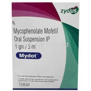 Mydot Oral Suspension Powder, Mycophenolate Mofetil