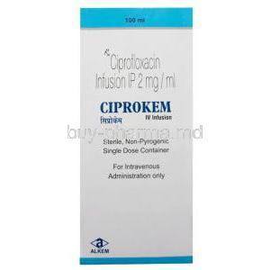 Ciprokem Infusion, Ciprofloxacin