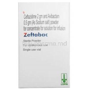Zeftabac Injection, Ceftazidime/ Avibactam