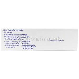 Soolantra Cream, Ivermectin 1%, Cream 30 g, Galderma Australia, Box information, Storage
