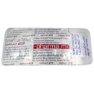 Xafinact, Safinamide