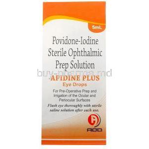 Apidine Plus Eye Drops, Povidone Iodine