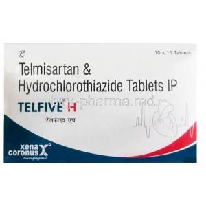 Telfive-H, Telmisartan/ Hydrochlorothiazide