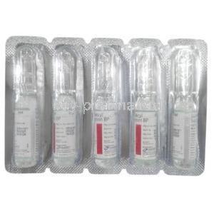 Setrol Injection, Sodium Tetradecyl Sulphate 3%(60mg per 2mL), 5 X Ampoule 2mL, Samarth Life Sciences,5 ampoules
