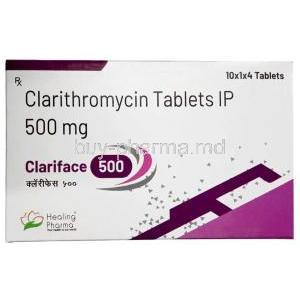 Clariface, Clarithromycin