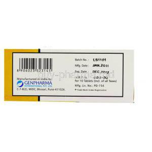 Sumig 50, Generic  Imitrex,  Sumatriptan Manufacturer Information