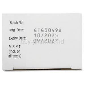 Brinzotim Eye Drop, Brinzolamide 10 mg / Timolol 5 mg, Eye drop 5 mL,Sun Pharmaceutical Industries Ltd, Box information, Mfg date, Exp date