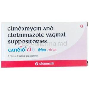 Candid-CL Vaginal Suppository, Clindamycin/ Clotrimazole