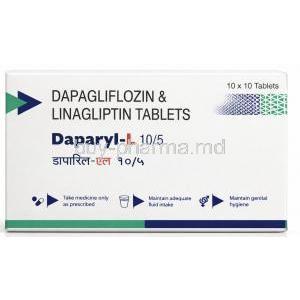 Daparyl-L, Dapagliflozin/ Linagliptin