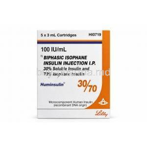 Huminsulin Injection Cartridge, Insulin