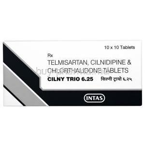 Cilny Trio,Telmisartan/ Cilnidipine/ Chlorthalidone
