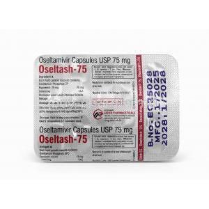 Oseltash, Oseltamivir 75 mg, Asher Pharmaceuticals, Blisterpack information