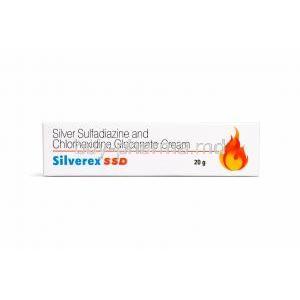Silverex SSD cream,Silver Sulfadiazine/ Chlorhexidine Gluconate