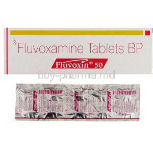 Fluvoxin 50, Generic  Luvox,  Fluvoxamine