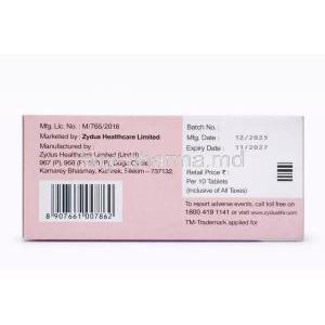 Atorva 80, Atorvastatin Tablets 80 mg, Box Manufacturer