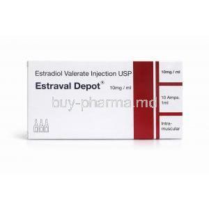 Estraval Depot Injection, Estradiol valerate