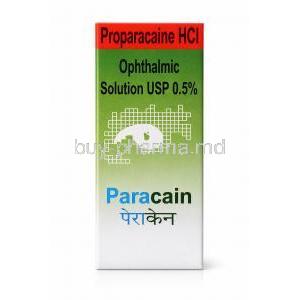 Paracain Ophthalmic Solution, Proparacaine