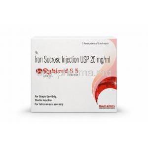 Rubired S 5 Injection, Iron Sucrose
